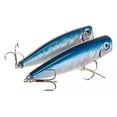 thumbnail image 5 of Ozark Trails Hard Plastic Saltwater Inshore Popper Fishing Lures, 2-pack. Painted in Fish Attracting Colors., 5 of 10