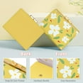 thumbnail image 4 of Women’s Wallet, Cute Small Tri-fold with RFID Blocking Wallet for Women and Girls, Floral Small Wallets Woman (Off-White), 4 of 6