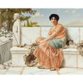 thumbnail image 3 of Godward, John William 18x15 Black Modern Framed Museum Art Print Titled - Reverie, 3 of 5