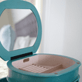 thumbnail image 5 of Hives and Honey Daley Oval Standing Jewelry Armoire, Turquoise, 5 of 7