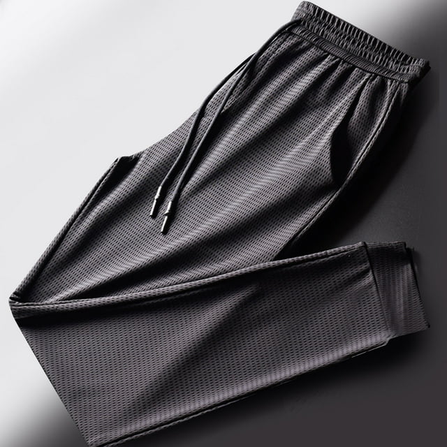 asjyhkr Plus Size Cargo Pants for Men Cotton Breathable Drawstring Elastic Waist Work Pants with Pockets,M-5XL