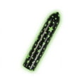 thumbnail image 3 of Glow Vibes Seeing Stars Glow-in-The-Dark Rechargeable Vibrator Bullet - Black/Green, 3 of 3