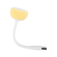thumbnail image 1 of Cateissary Lámpara LED doblada Flexible de luz USB de seta pequeña portátil para trabajo de lectura de ordenador doméstico Sistemas de cine en casa Naranja, 1 of 6