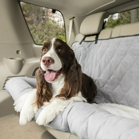 UPC 857486006053 product image for PetSafe Happy Ride Car Dog Bed, Bench Seat, Pet Comfort Travel, Grey | upcitemdb.com