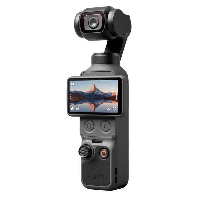 DJI Osmo Pocket 4 Standard Combo Cámara para videovlogs de bolsillo con estabilizador, 1″ CMOS y 4K/240 fps, estabilización de 3 ejes, almacenamiento interno de 107 GB