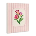 thumbnail image 2 of Stupell Industries French Country Magenta Tulips over Stripes Canvas Art, 16 x 20, by Diane Neukirch, 2 of 8