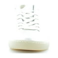 thumbnail image 4 of Sam Edelman Jaxon Soft Silver Lace Up Rounded Toe Low Top Fashion Sneakers (Soft Silver, 7), 4 of 8
