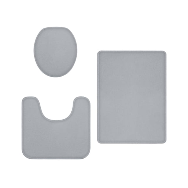 Bath Mats for Bathroom Floor Bathroom Toilet Cover Bathroom Mats Absorbent Printed Floor Mats Bathroom Toilet 3 Piece Floor Mat Set Bathroom Mats and Rugs Sets