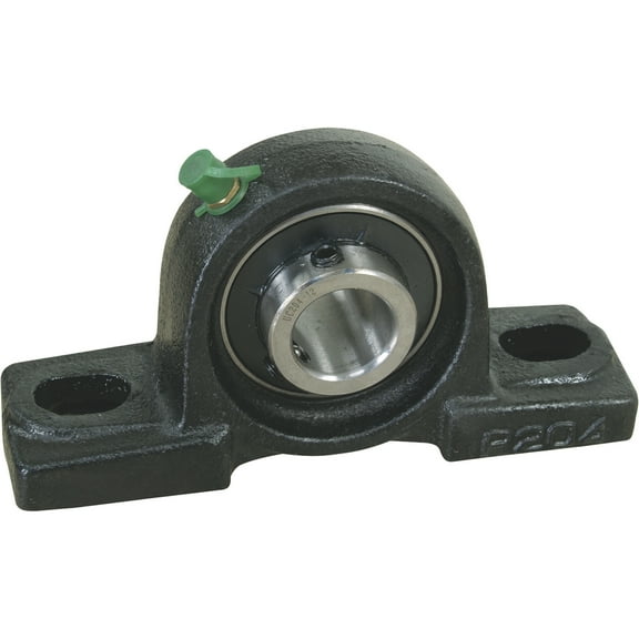 NorTrac Pillow Block Bearing, 2-Bolt Oval Mount, 1in.