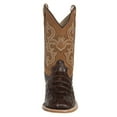 thumbnail image 2 of Old West Children's Faux Horn Back Gator Print Boots, 2 of 5