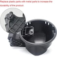 thumbnail image 3 of Fuel Gas Filler Door Housing Pocket w/Hinge for 2004-2008 Ford F150; 2006-2008 Lincoln Mark LT Replaces# 4L3Z-9927936-BA, 924-801, 4L3Z9927936BA, 924801 Gas Tank Cap Door Hinge, 3 of 7
