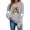 X105-NSLGXD Gray Halloween Sweatshirt for Women, variant on NSLGXD Womens Halloween Sweatshirts Plus Size Ghost Print Pullovers Trendy Going Out Crewneck Long Sleeve Y2k Tops Halloween Costumes