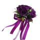 thumbnail image 5 of Bouquet Bouquet Brides de honor Bouquet elegante Bouquet Bouquet Artificial Rose Flower para el día de graduación Día de San Valentín Decoración de Púrpura, 5 of 8