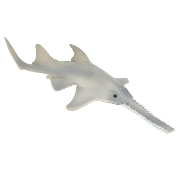 Sea Animal Figures,Lifelike Mini Sea Creature Marine Animal Model Sawfish Toy Exquisite Design