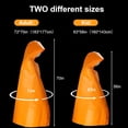 thumbnail image 3 of Fireproof Cloak, Fire Escape Cloak, Extra Big Fireproof Fiber Cape, Emergency Used as A Fire Blanket, Head Protection Fire Escape kit for Household, Office Home (Orange, 72 * 70in), 3 of 9