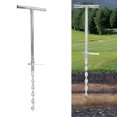 thumbnail image 1 of Soil Core Sampling Kit, Soil Probe Effort Saving T Handle Detachable Easy To Use  for Undisturbed and Non Dry Soils for Gardens Farms Lawns Courses, 1 of 7