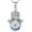 Hamsa Lotus, variant on 925 Sterling Silver Hamsa Hand Necklace for Women Natural Abalone Shell Lotus Flower Evil Eye Pendant Spiritual Protection Amulet Boho Jewelry Gifts for Yoga Meditation Lover