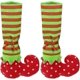 thumbnail image 1 of Elf Stocking Table Chair Leg Covers for Christmas Decoration 2pcs, 1 of 4