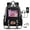 Black 2, variant on New cartoon anime cool digital fun circus cute print large-capacity backpack for students, campus outdoor sports, and laptop use