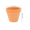 thumbnail image 2 of PAMINGONO Set of 12 Mini Terracotta Pots with Drainage Holes, Orange Clay Garden for Indoor and Outdoor Use, 2 of 6