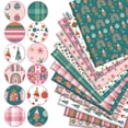 thumbnail image 3 of Paquetes de tela de algodón Whaline Christmas, 12 unidades, 45 x 55 cm, 3 of 7