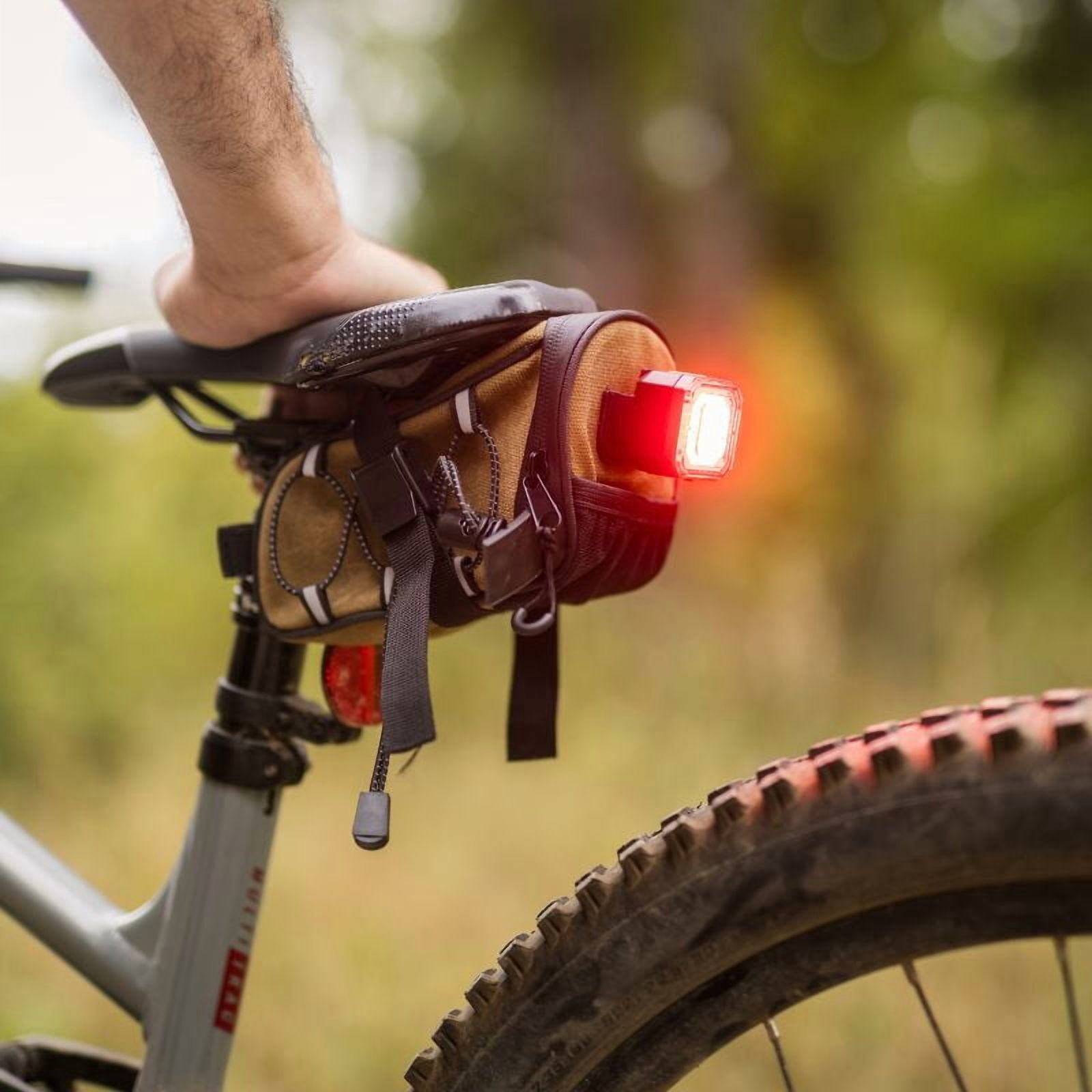 Swiss Tech Tail Light & Under Saddle Bag Combo