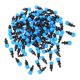 thumbnail image 2 of 100 goteros ajustables para jardín, control preciso del agua, herramienta de riego por goteo para parterres, aspersores., 2 of 6