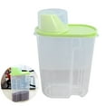 thumbnail image 2 of Hinati Sales Today Deals Sales Dry Food Flour Cereal Storage Dispenser Pasta Container Freezer Organizer Stackable Storage Bins for Kitchen Pantry Organizers and Storage, Kitchen Storage Containers, 2 of 5