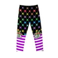 thumbnail image 5 of Abomasnow Christmas Light Leggings for Women Girls Xmas Printed Yoga Pants Santa Holiday Tights Leggings 3-8 Years, 5 of 5