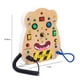 thumbnail image 3 of Bear Busy Board Montessori Edad 3, Tablero Montessori para edades de 2 a 5 años, Tablero Montessori con Luces e Interruptores, Tablero de Actividades con Música y Sonidos, 3 of 5