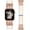 Cream/Rose Gold, variant on Nylon Loop Band Compatible with Apple Watch Band 38/40/41/42/44/45/46/49mm, Breathable Braided Sport Strap with Celtic Knot Buckle for iWatch Series 11/10/9/8/7/6/5/4/SE/Ultra