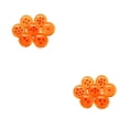 thumbnail image 4 of Billuyoard Bola de dragones única de resina Flexible para detalles elegantes en el hogar Bola de cristal Crystal Ball 42MM naranja 42MM naranja 2Conjunto, 4 of 6
