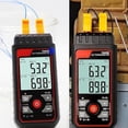 thumbnail image 4 of K J Type Thermocouple , Flashing Alert Function Digital Temperature Meter Wide Measuring Range  for Aquarium, 4 of 7