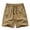 40-Khaki, variant on Men's Hiking Cargo Shorts with Zipper Pockets L