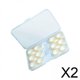thumbnail image 1 of Estuche para lentes de contacto,Juego de 6 pares de estuches para lentes de contacto de viaje para mujer,Kit de caja de lentes de contacto portátil para 6 pares para exteriores,Caja de, 1 of 9