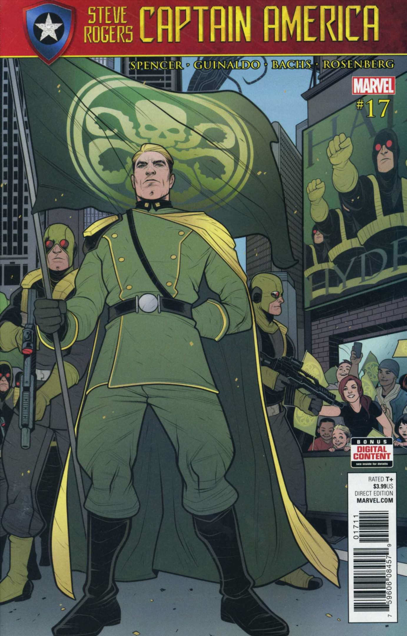 Cover of Captain America: Steve Rogers #17