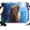 Deep Blue, Gold, Aurora, variant on 7x5ft Photo Backdrop, Aesthetic Lions Soft Polyester Backdrop Curtains Photography Backdrops, Abstract Art Blue Moon Brushed Background for Photoshoots Studio Video Portrait Parties