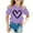 Z03-03Purple, variant on AJIWYH Girls Long Sleeve Shirts Soft Cotton Short-Sleeve T-Shirts Basic Tees for Teen Girls Youth Black 3-4 Years