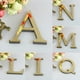 thumbnail image 1 of Fiudx Adhesivo de Pared con Espejo de 26 Letras, Elegante Diseño Acrílico Dorado, Alfabeto Personalizable, Ideal para Decorar La Pared de Tu Hogar o Oficina, Fácil de Aplicar, Tamaño de 15 Cm, Ideal, 1 of 2