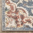 thumbnail image 3 of Well Woven Miro Nantes Medallion Oriental Botanical Blue Vintage Distressed 7'10" x 9'10" Area Rug, 3 of 8