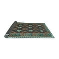 thumbnail image 2 of Ahgly Company Indoor Square Oriental Light Blue Traditional Area Rugs, 3' Square, 2 of 4