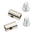 thumbnail image 3 of Brake 6mm/0.2in Solderless Cable Nipple Universal Metal Brake Line Throttle Choke End for Car Motorcycle, 3 of 7