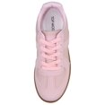 thumbnail image 4 of Top Moda Shoes Women Light Weight Fashion Sneakers Lace Up Rubber Sole MARIAM-1 Pink 8, 4 of 5