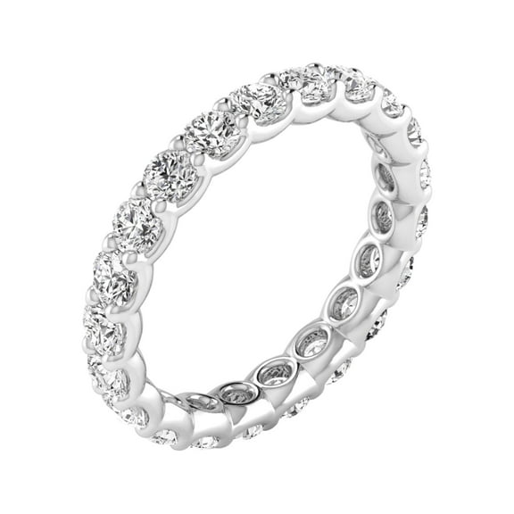 KohinoorGems 2.00 Classic Round Diamond Eternity Band in 14K Gold