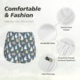 thumbnail image 4 of Bixox Women's Cute Rabbit pattern 2 in 1 Running Shorts - Lightweight Athletic Workout Gym Yoga Shorts Liner with Pockets - XX-Large, 4 of 7