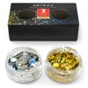 Arteza Glitter, Holographic, Shakers, Diamond, Fancy, Set of 2 (ARTZ-8341)