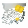 thumbnail image 2 of Triton Products   -2 24 In. W x 48 In. H x .25 In. D White Polypropylene Pegboards with 48 pc. DuraHook Assortment  Hanging Bin System and Wall Mounting Hardware, 2 of 2