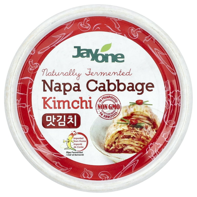 Jayone, Napa Cabbage Kimchi, 5.64 oz, Fermented Korean Side