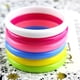 thumbnail image 2 of 6 pulseras de plástico de moda, color caramelo, para fiestas (colores surtidos), 2 of 7
