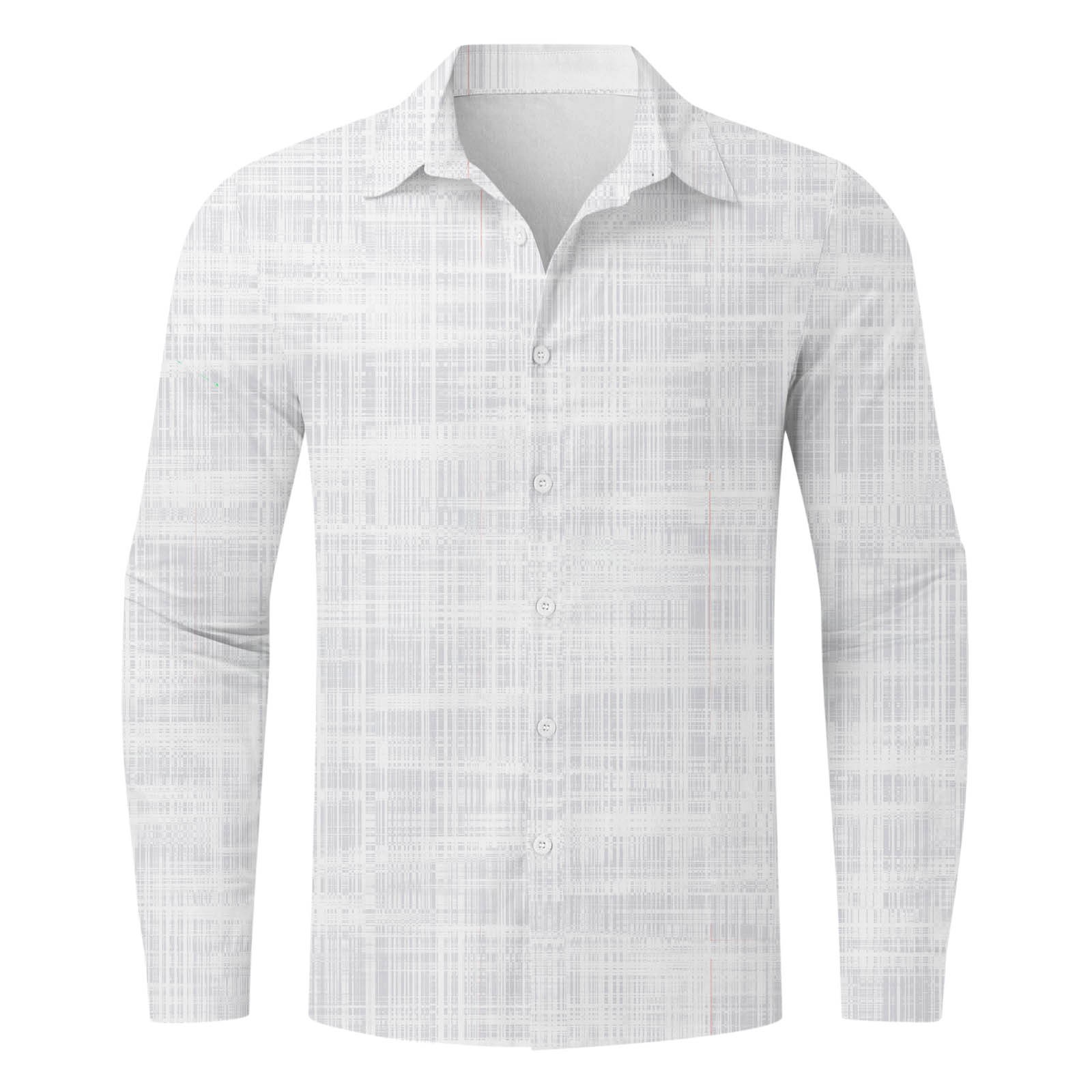 KaLI_store Button Down Shirt Men Men